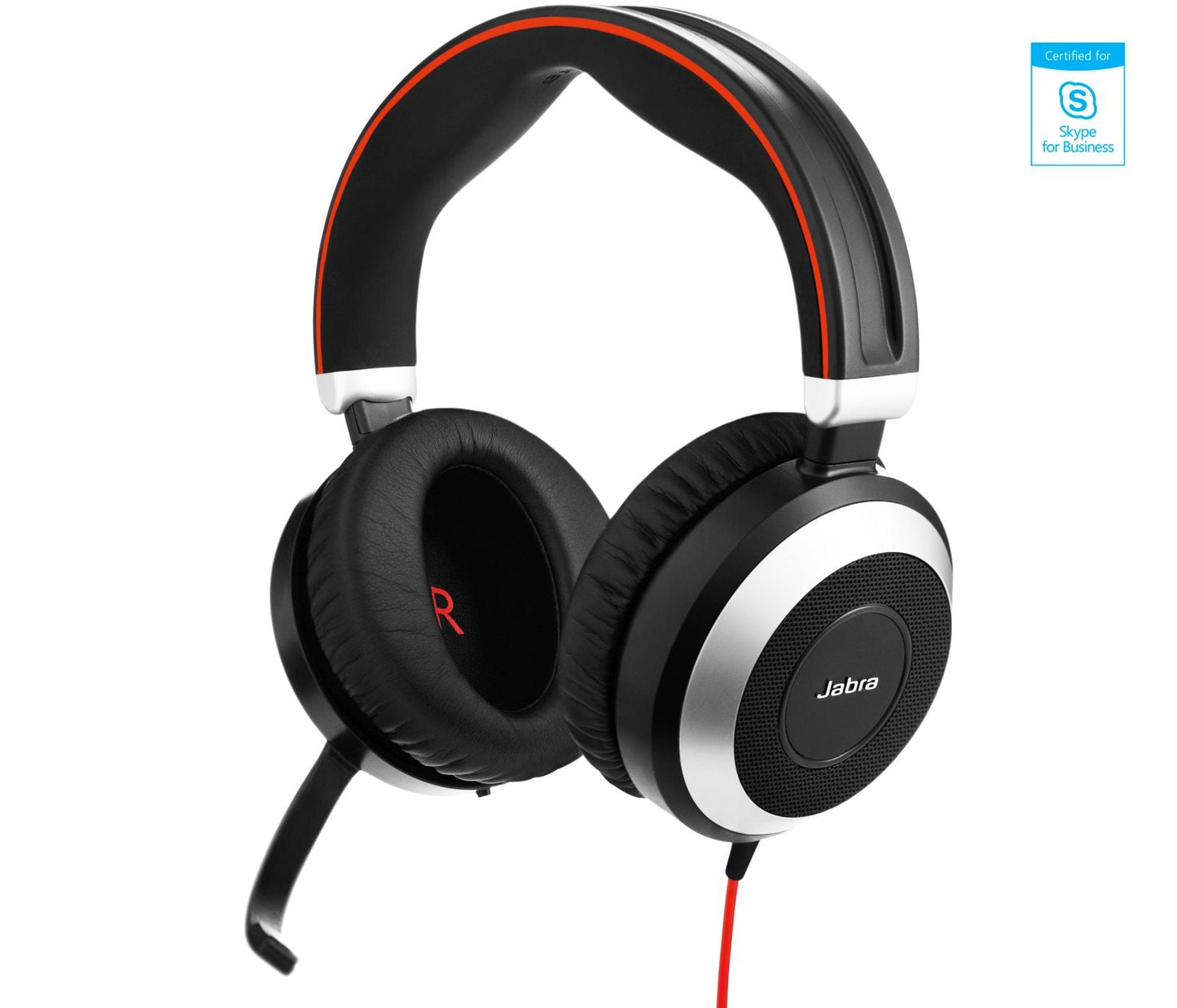 Jabra EVOLVE 80 MS Stereo Corded Headset