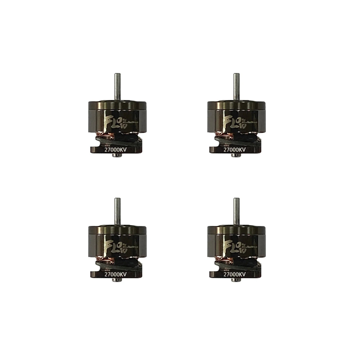 NewBeeDrone Flow 0702 Dual Ball Bearing Whoop motor 27000kv (Pack of 4)