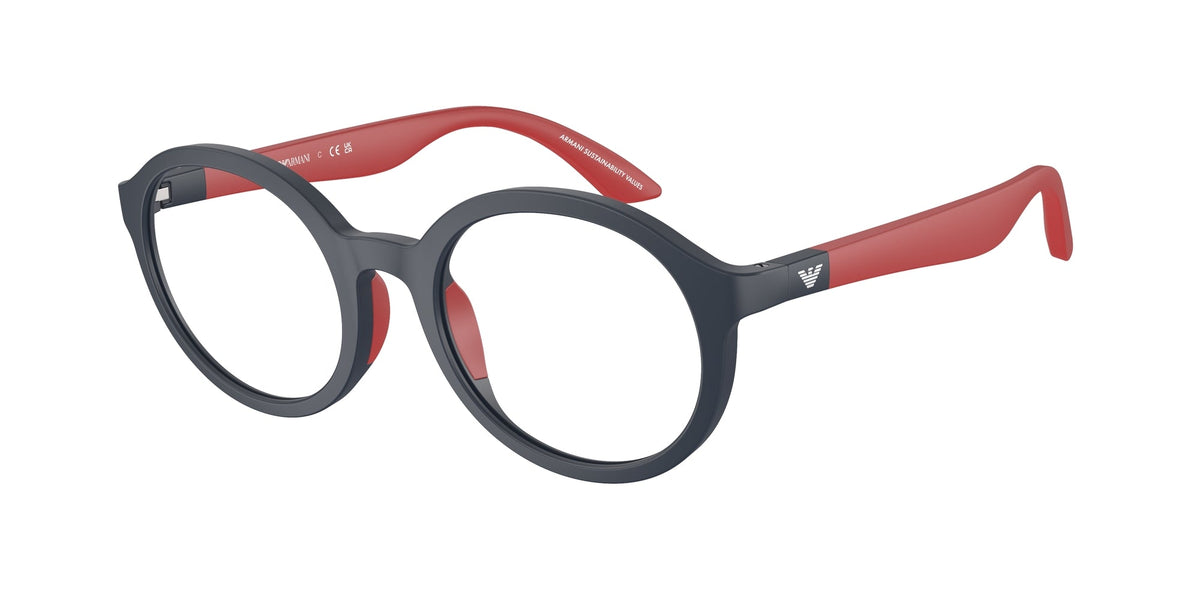 Emporio Armani EK3005 5088 Kid Optical frames Injected Blue Round Normal