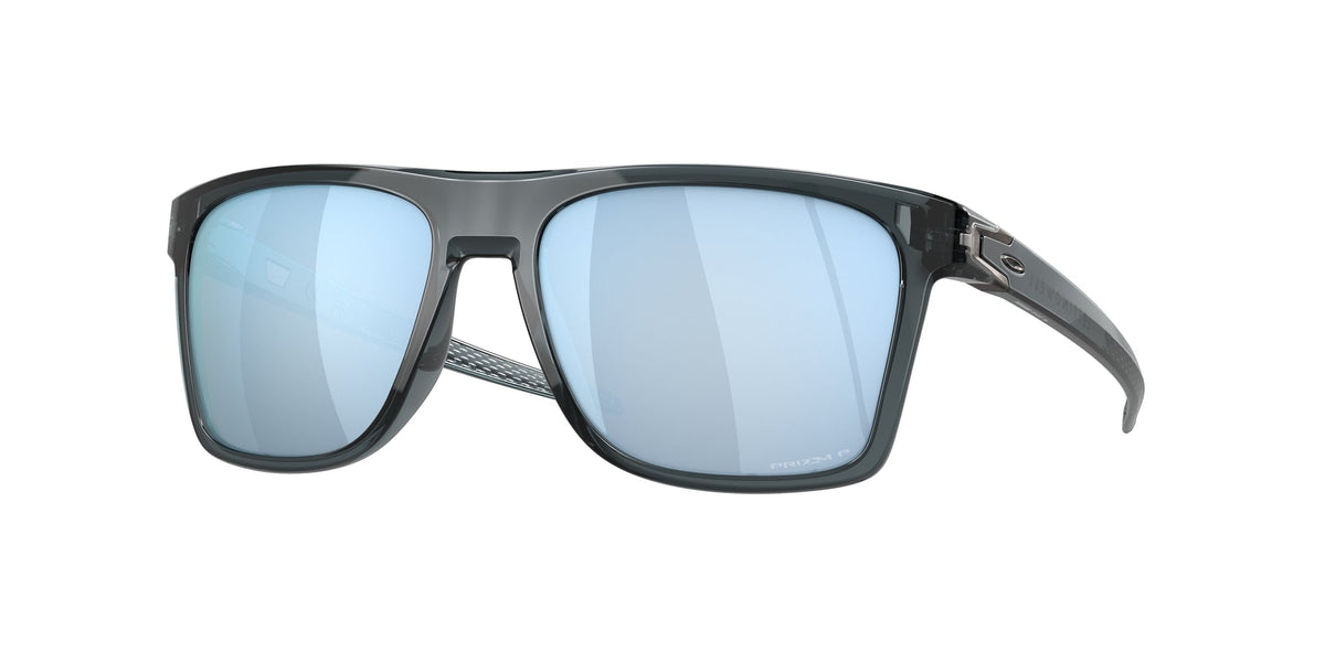 Oakley OO9100 LEFFINGWELL 910005 Man Sunglasses O_matter Black Prizm Deep Water Polar Squared Polarized Prizm