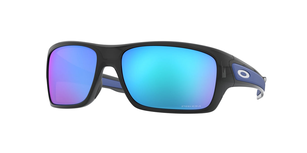 Oakley OO9263 TURBINE 926356 Man Sunglasses O_matter Black Blue Squared Normal Prizm