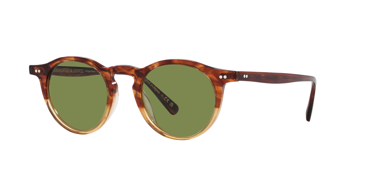 Oliver Peoples OV5504SU OP-13 SUN 175452 Unisex Sunglasses Acetate Brown Green Round Normal
