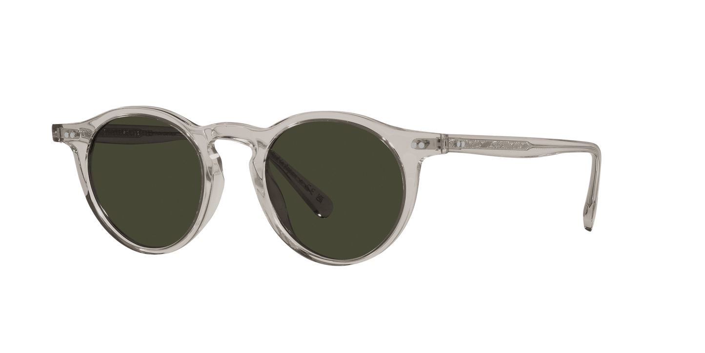 Oliver Peoples OV5504SU OP-13 SUN 1757P1 Unisex Sunglasses Acetate Grey Green G15 Round Polarized