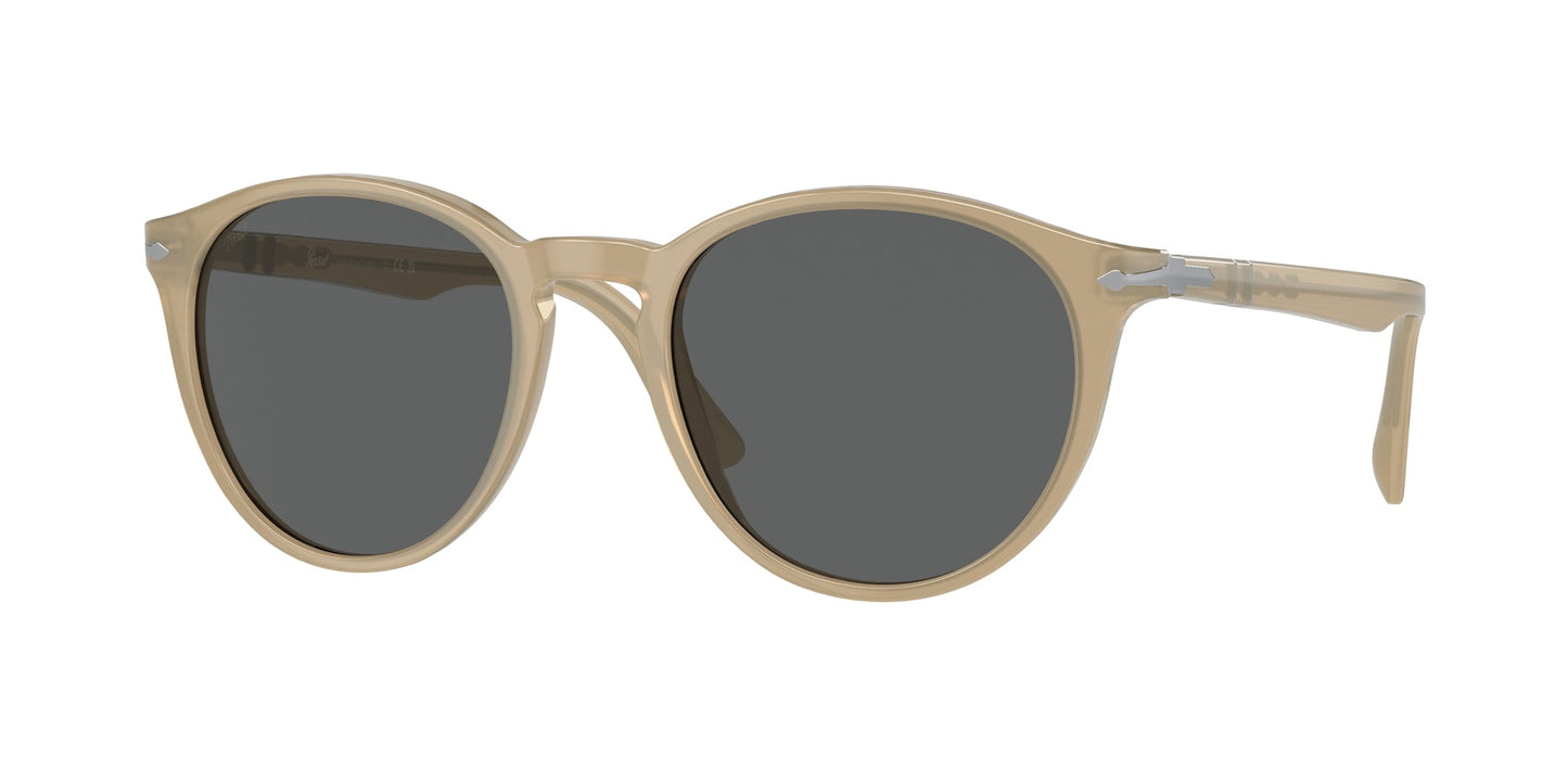 Persol PO3152S 1169B1 Man Sunglasses Acetate Brown Grey Round Normal