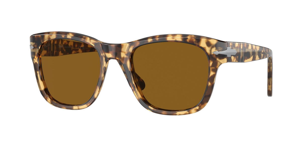 Persol PO3313S 105633 Unisex Sunglasses Acetate Brown Brown Squared Normal
