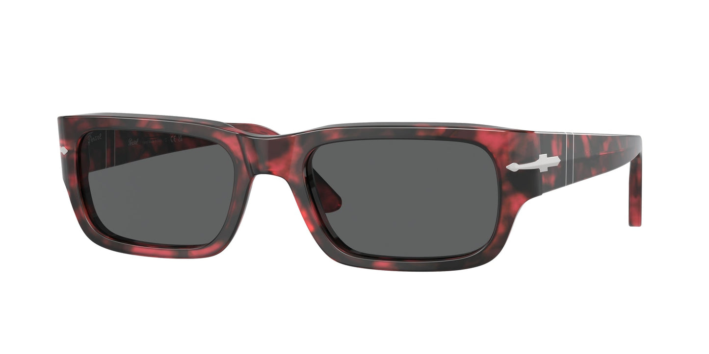 Persol PO3347S ADRIEN 1212B1 Unisex Sunglasses Acetate Turtle Grey Squared Normal