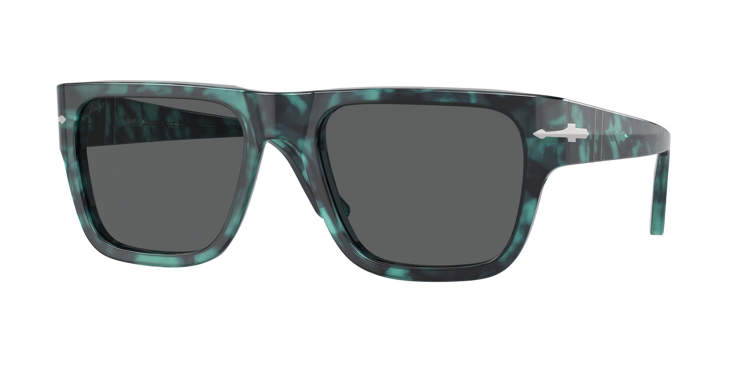 Persol PO3348S 1211B1 Unisex Sunglasses Acetate Blue Grey Squared Normal