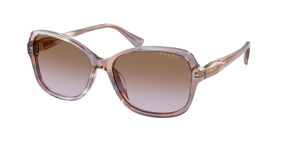 Ralph Lauren RA5351U 634068 Woman Sunglasses Acetate Turtle Violet Squared Normal Nuanced