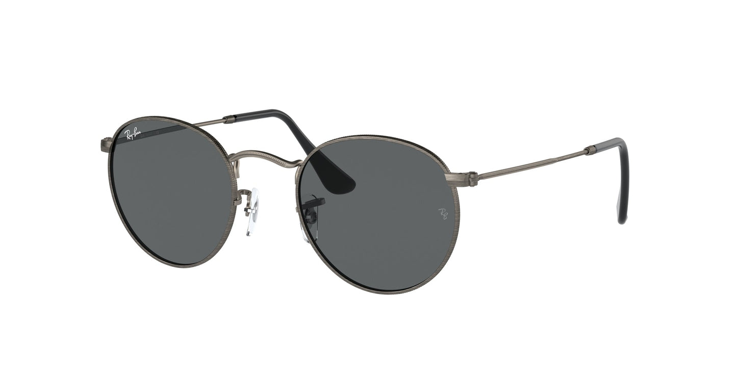 Ray - Ban RB3447 ROUND METAL 9229B1 Unisex Sunglasses Metal Grey Grey Round Normal