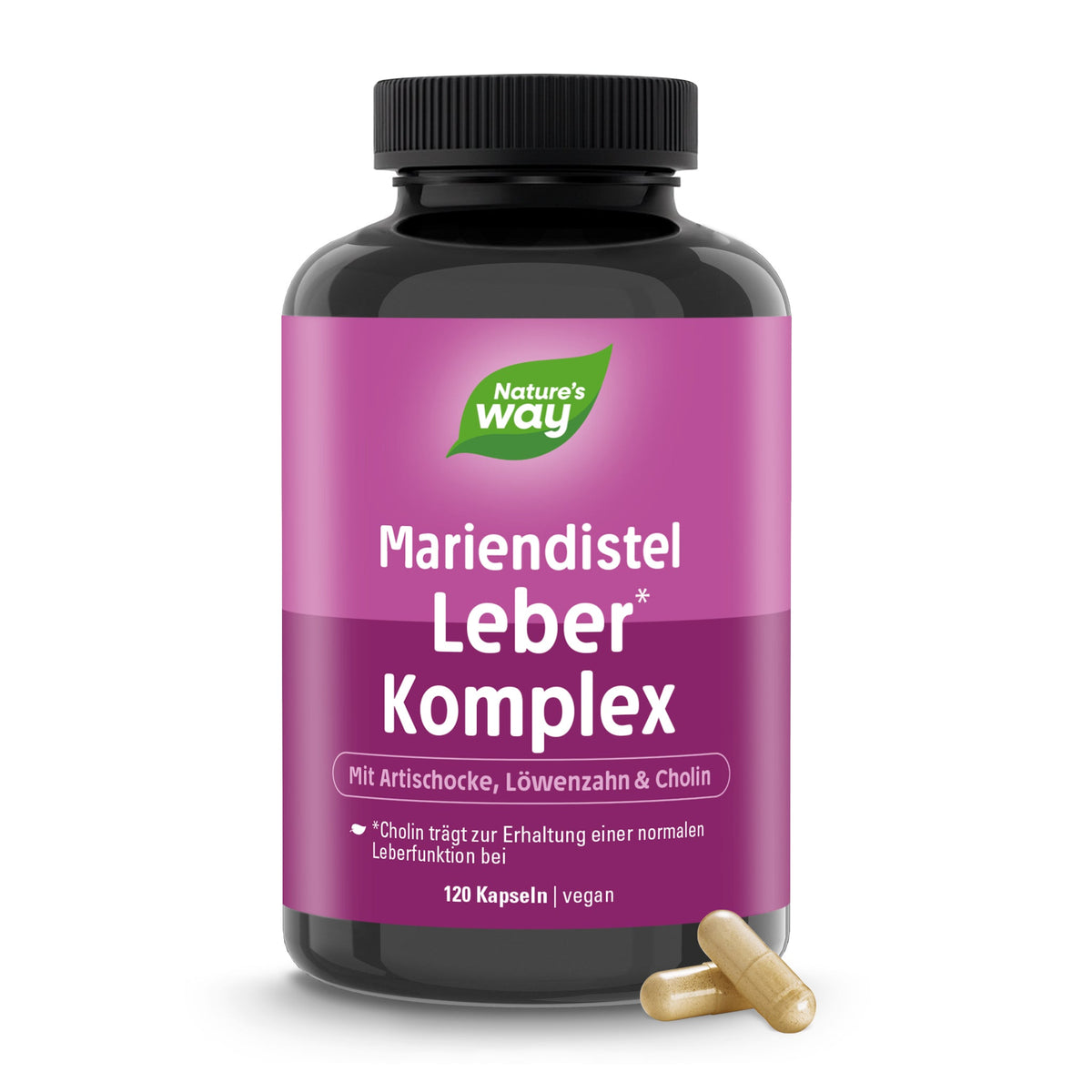 Mariendistel Leber Komplex Kapseln – Leber-Vitalstoff-Formel