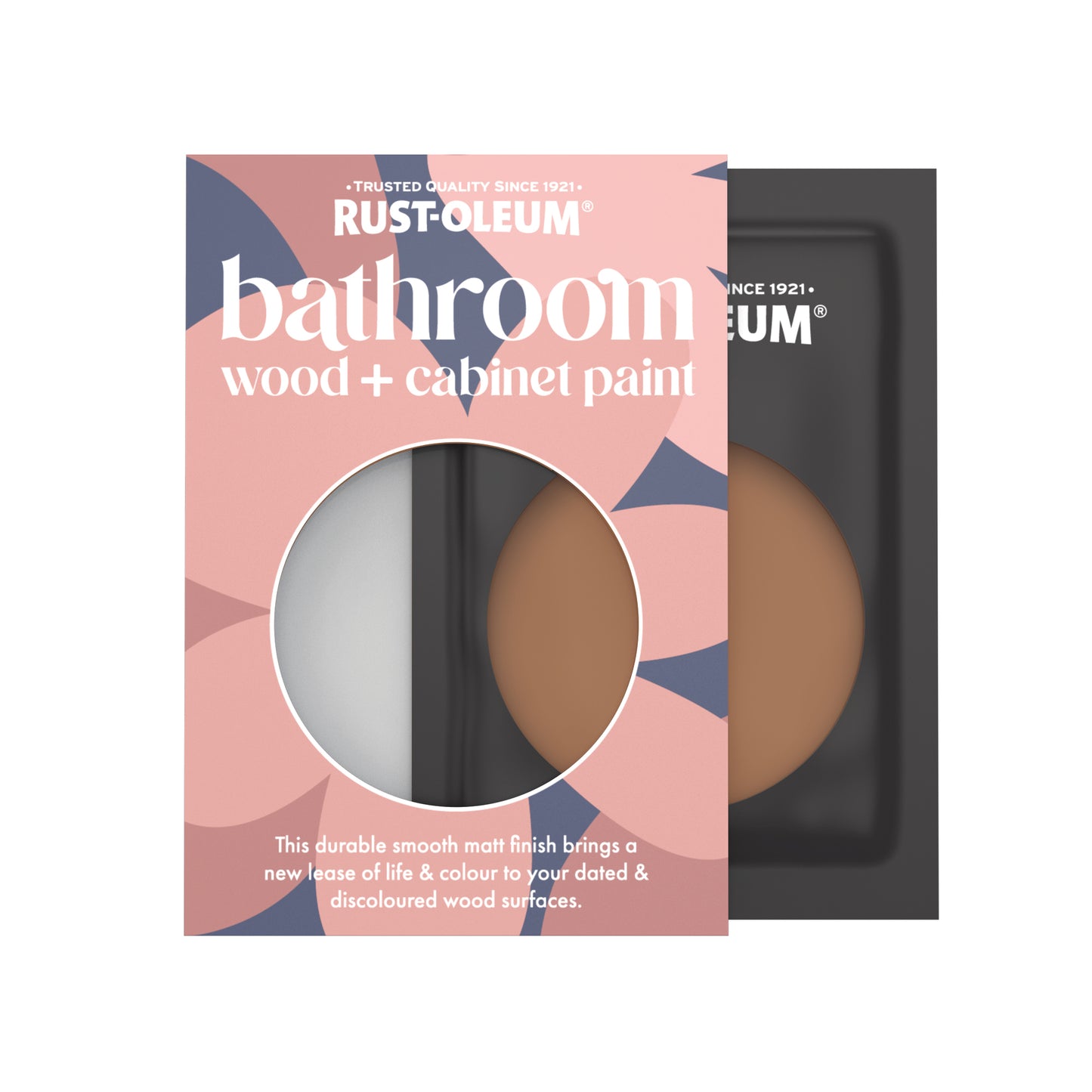 Rust-Oleum Orange Matt Bathroom Wood & Cabinet Paint - Terracotta 10ml