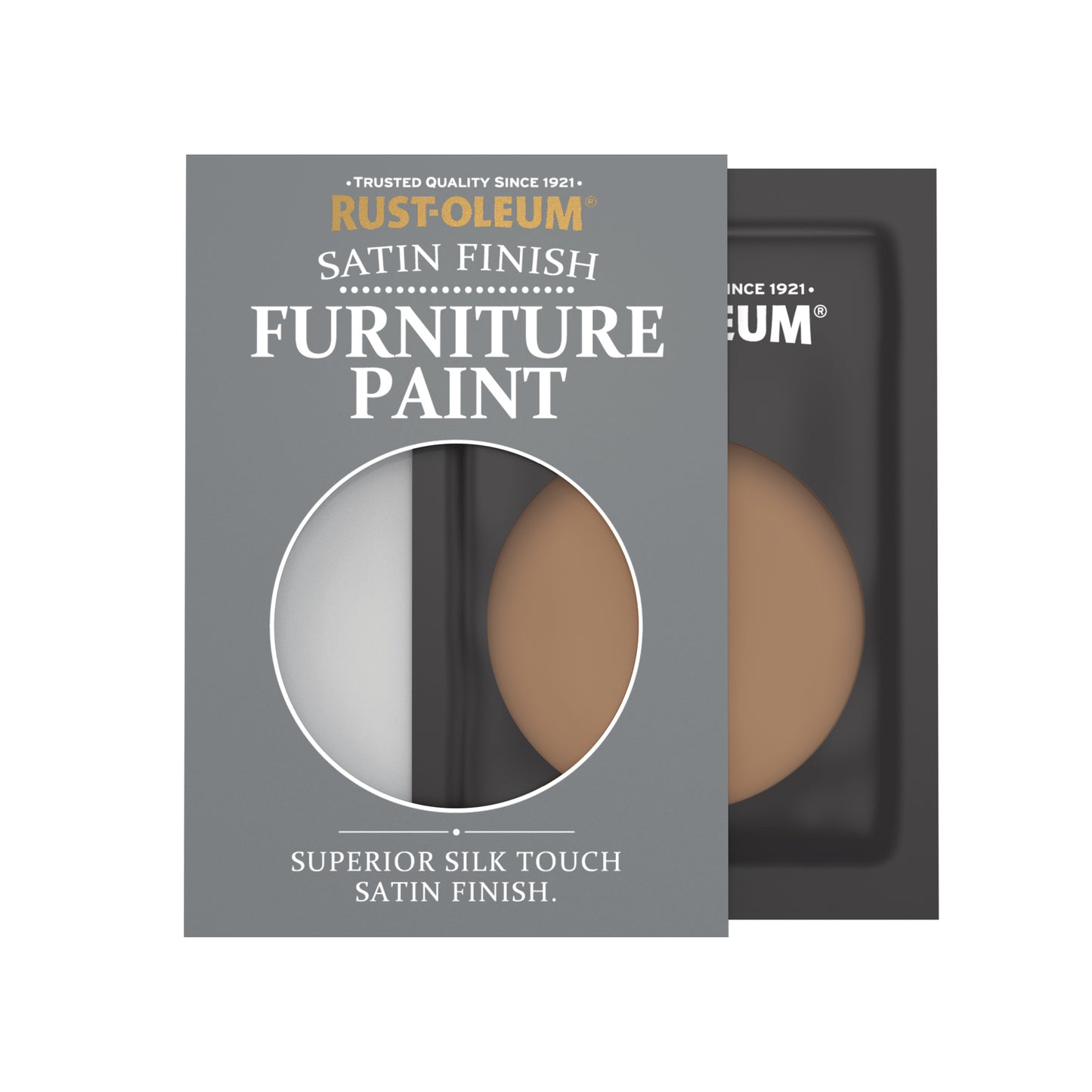 Rust-Oleum Orange Satin Furniture Paint - Cinnamon 10ml