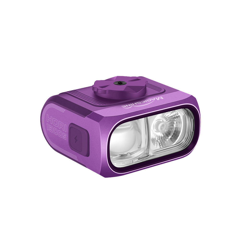 HORI 1300S Duo Optics Smart Bike Light - Purple