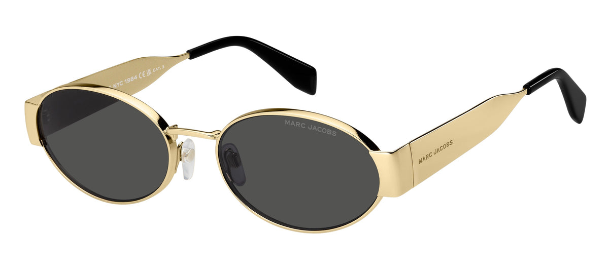 Marc Jacobs MARC 806/S RHL/IR Woman Sunglasses Metal Gold Grey Round Normal