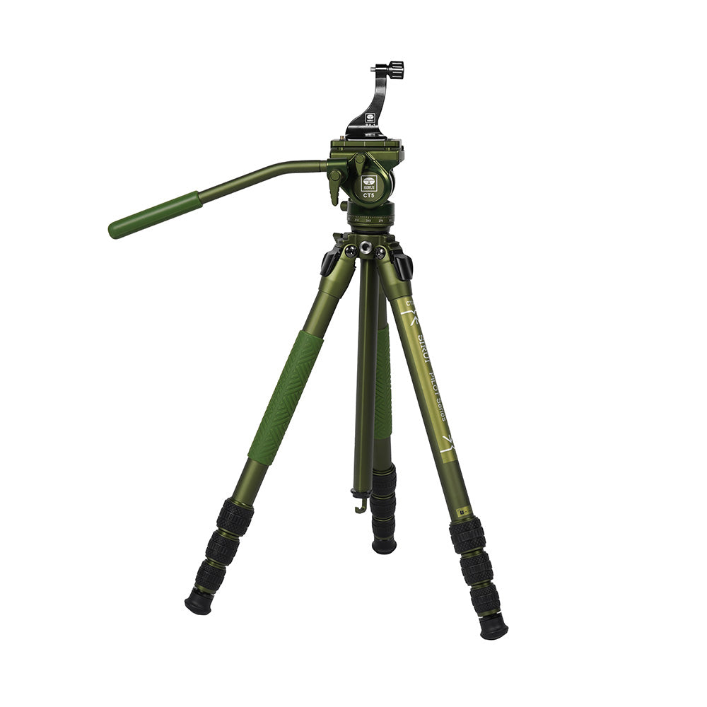 SIRUI CT-04+CT5+BA-1 Explorer Serie Tarnfarbe Outdoor Fernglas-Stativ-Kit - CT-04+CT5+BA-1