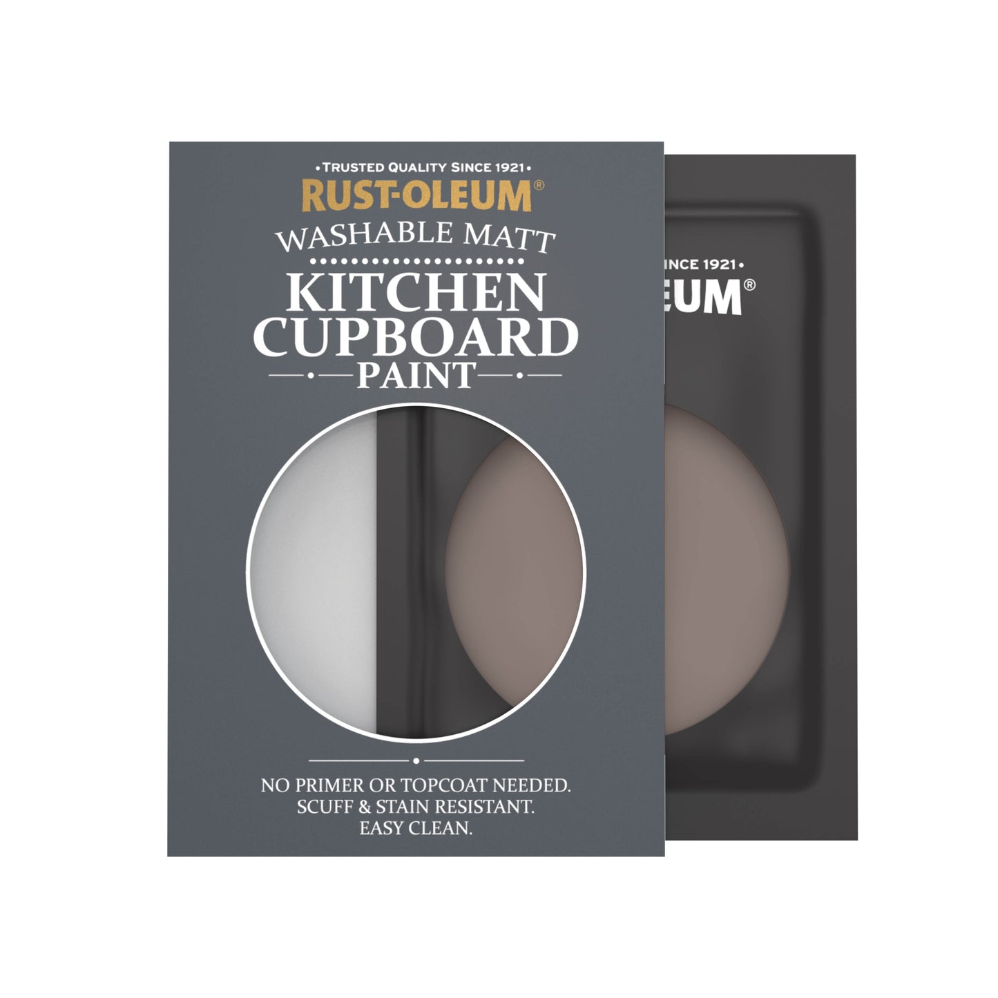 Rust-Oleum Brown Matt Kitchen Cupboard Paint - River's Edge 10ml