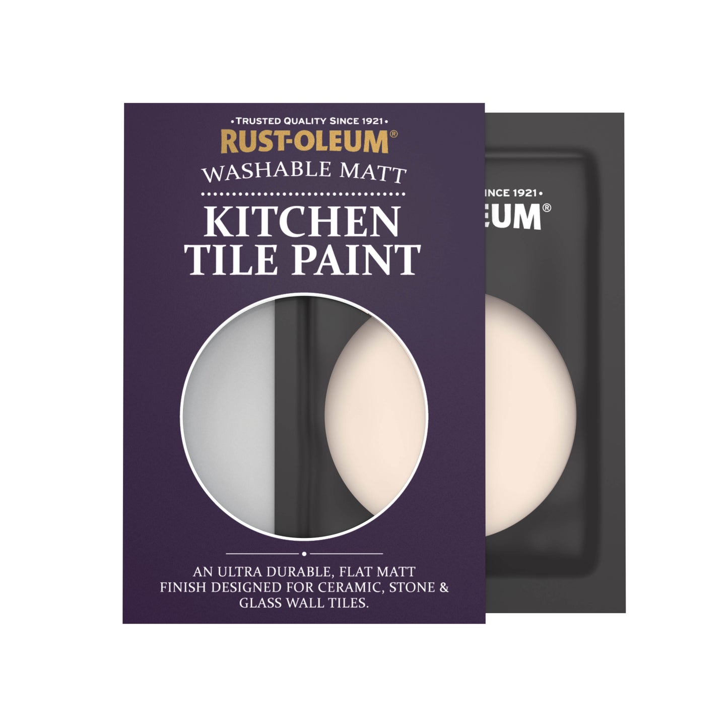 Rust-Oleum Pink Matt Kitchen Tile Paint - Melrose 750ml 10ml
