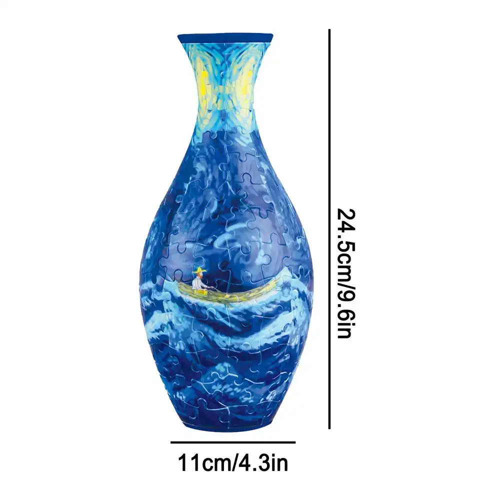 Patterned Puzzle Vase Set - a / United States