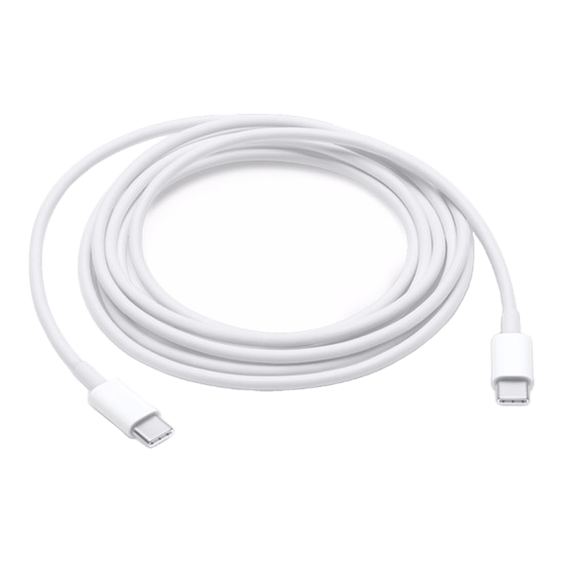 Apple USB-C to USB-C Charging Cable (2m) - Fast Charging Cord for MacBook, iPad Pro, and iPhone 15 Models
