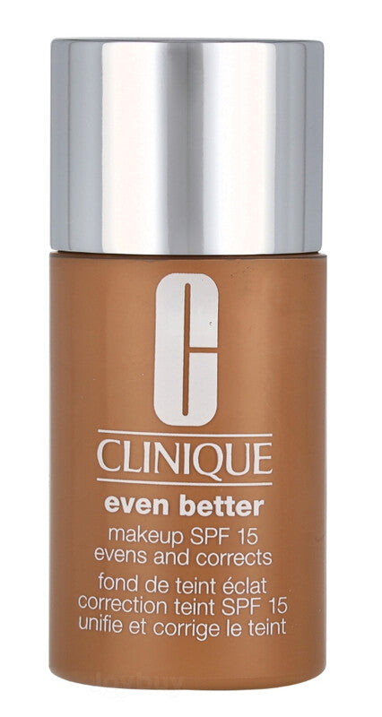 Clinique Even Better Makeup SPF15 Foundation in WN48 Oat, 30ml Flawless Coverage Liquid Foundation with Buildable Medium Coverage