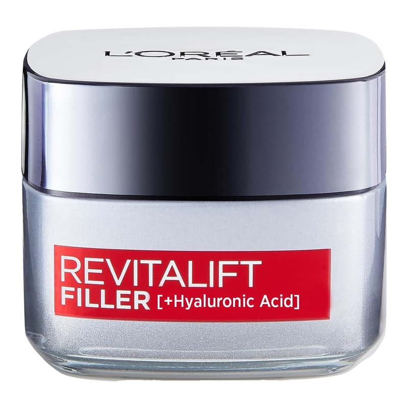 L'Oréal Paris Revitalift Anti-Ageing Day Cream: Deep Replumping Filler for Wrinkles & Hydration, 50ml