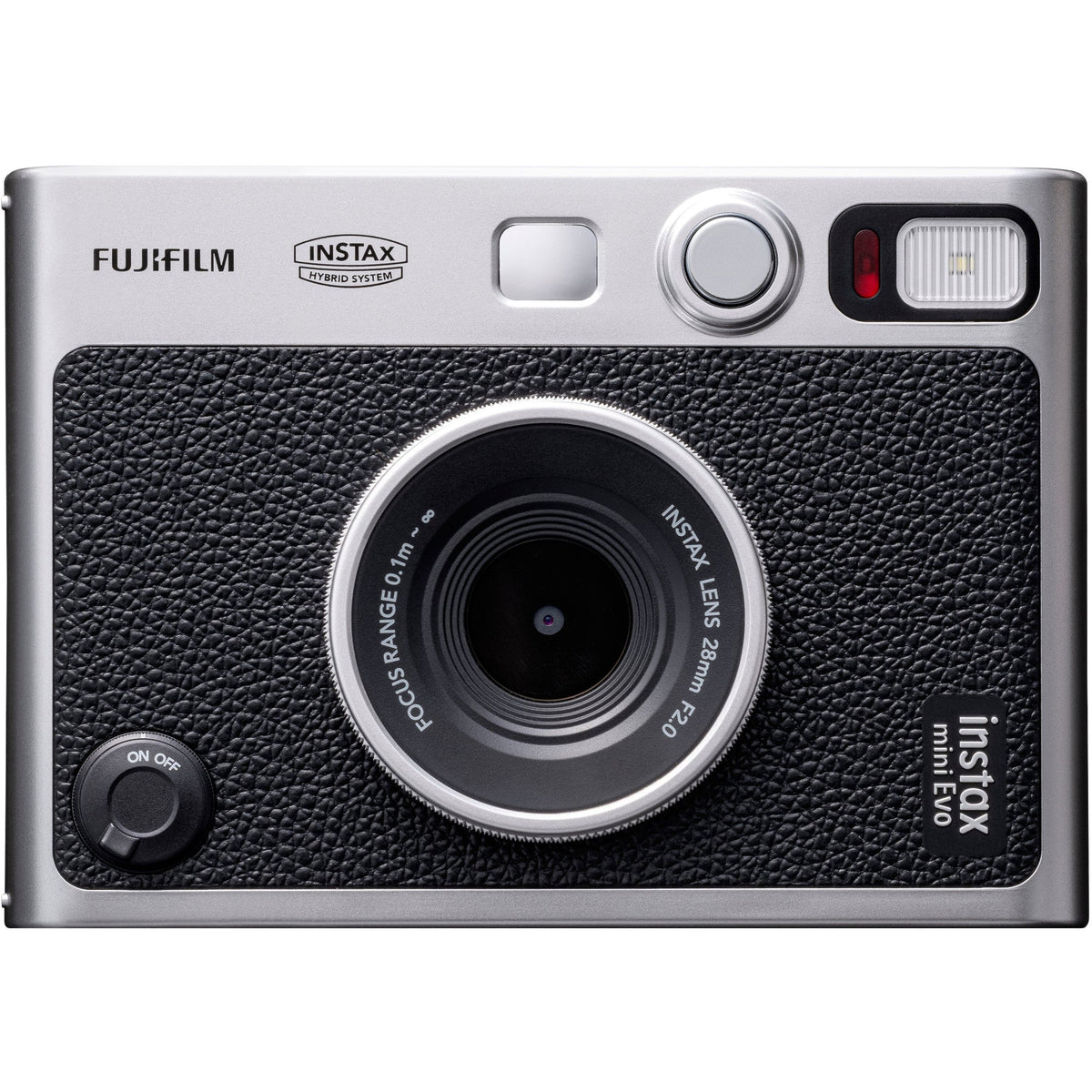 Fujifilm Instax Mini Evo Hybrid Instant Camera - Black - Camera Only