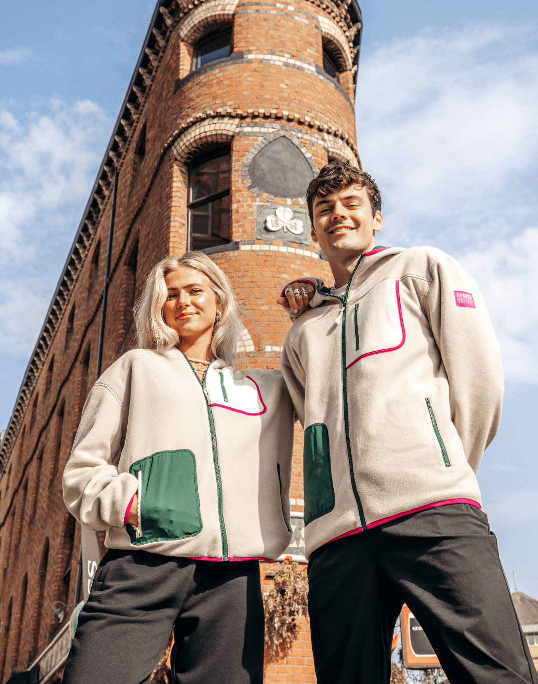Unisex Reversible Polar Fleece Jacket in Mountain Green - XX-Small / Mountain Green