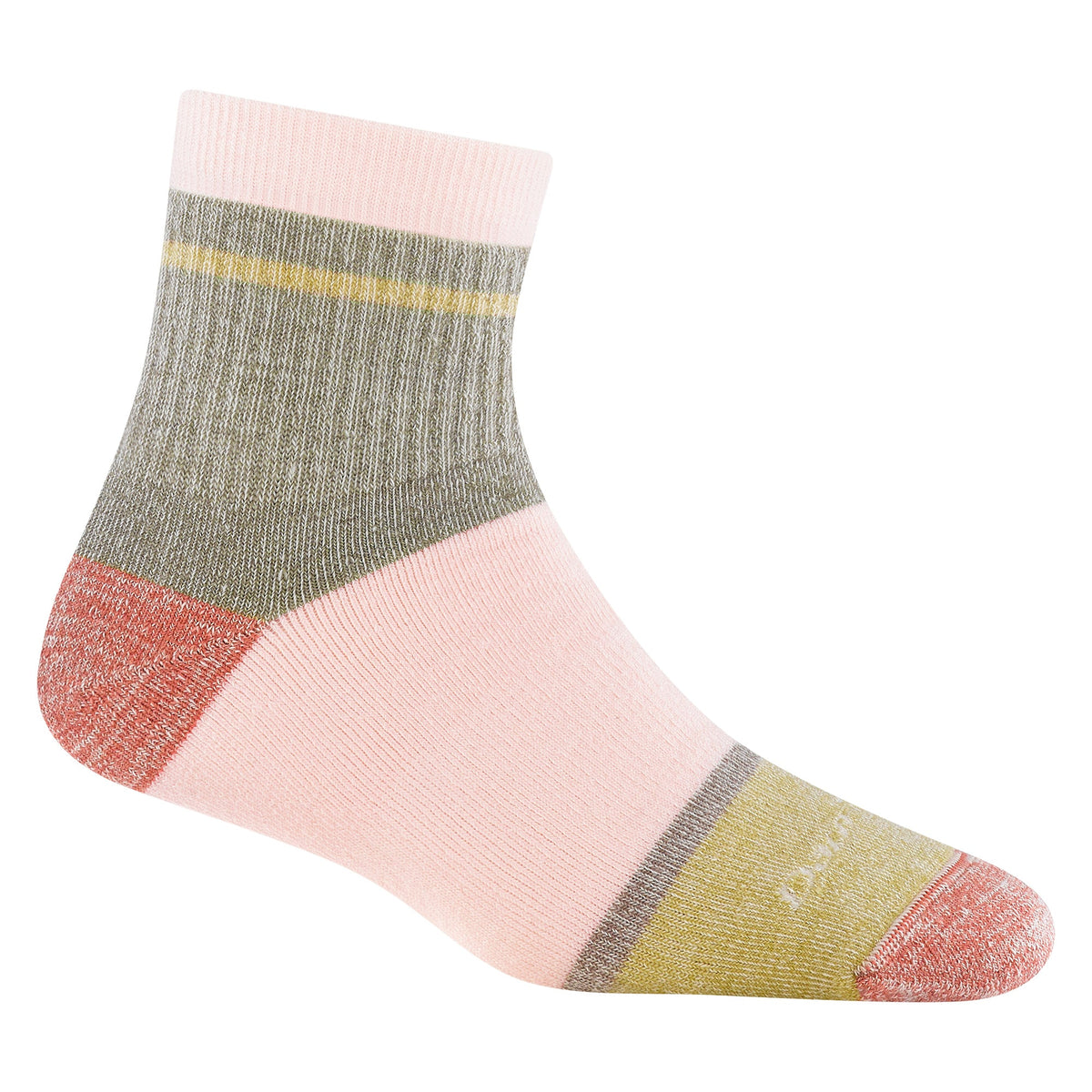 Darn Tough Ladies Merino Wool Ankle Heavyweight Cushioned Colourful Socks M / Dusty Rose – Lifetime Guarantee