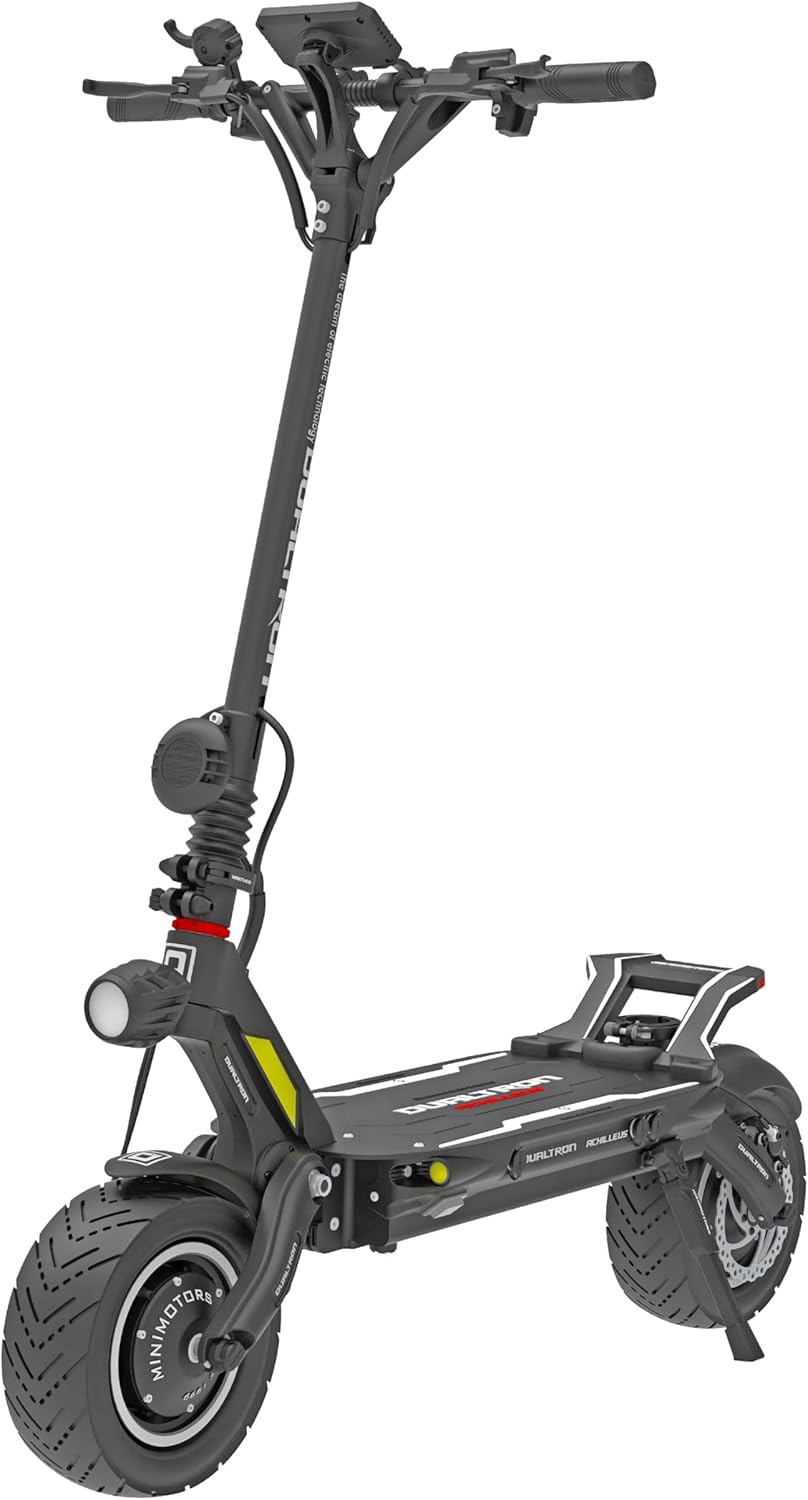 Minimotors – Dualtron New Achilleus 2024 Elektroroller für Erwachsene – 60 V, 35 Ah, 500-W-Motoren, Reichweite bis zu 120 km, 20 km/h, schnell, leistu