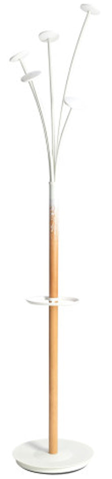 ALBA Garderobenständer , FESTIVAL, , Höhe: 1.870 mm,buche/weiß