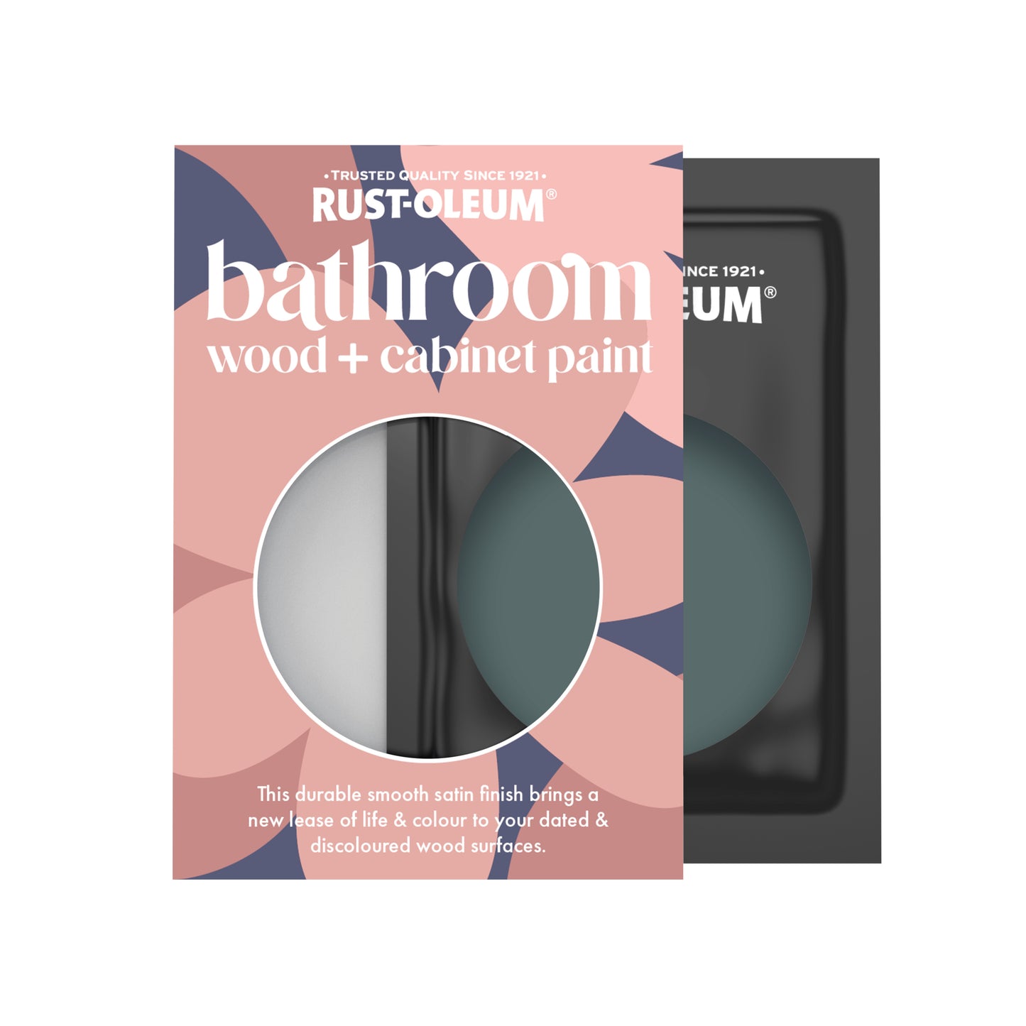 Rust-Oleum Blue Satin Bathroom Wood & Cabinet Paint - Deep Sea 10ml