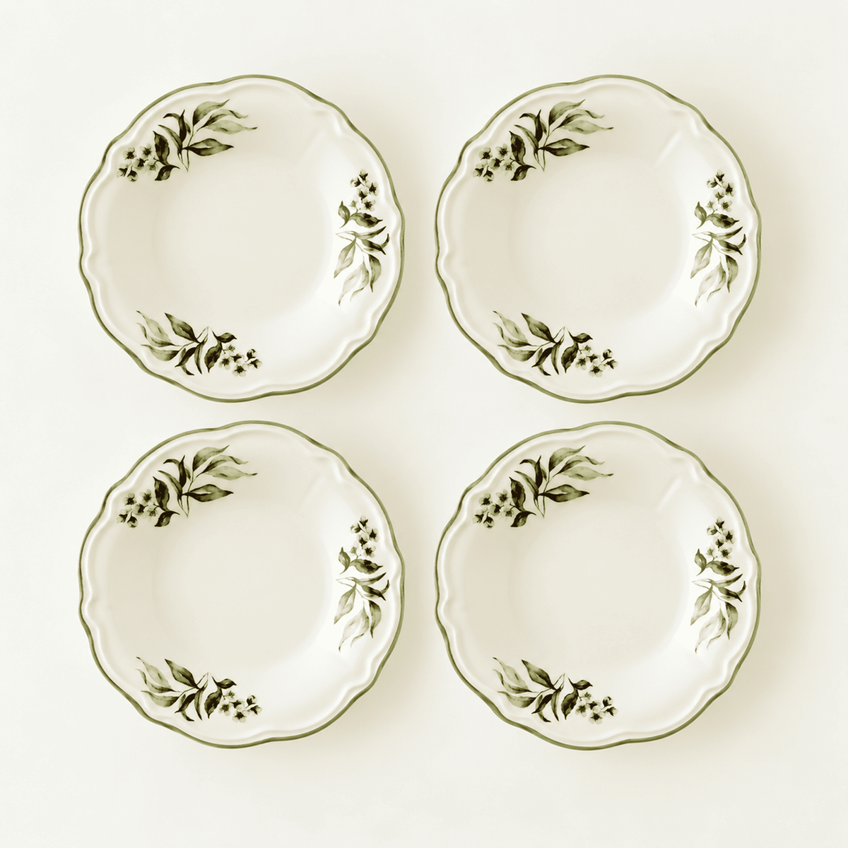 Julia Stoneware Dessert Plates (Set of 4)