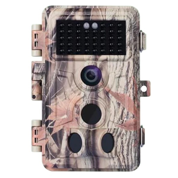 Wildkamera 64MP 2304*1296p mit Bewegungsmelder Nachtsicht Max. Entfernung bis 90 Füße, 0,1s Schnelle Trigger Geschwindigkeit,IP66 Wasserdichter| A262