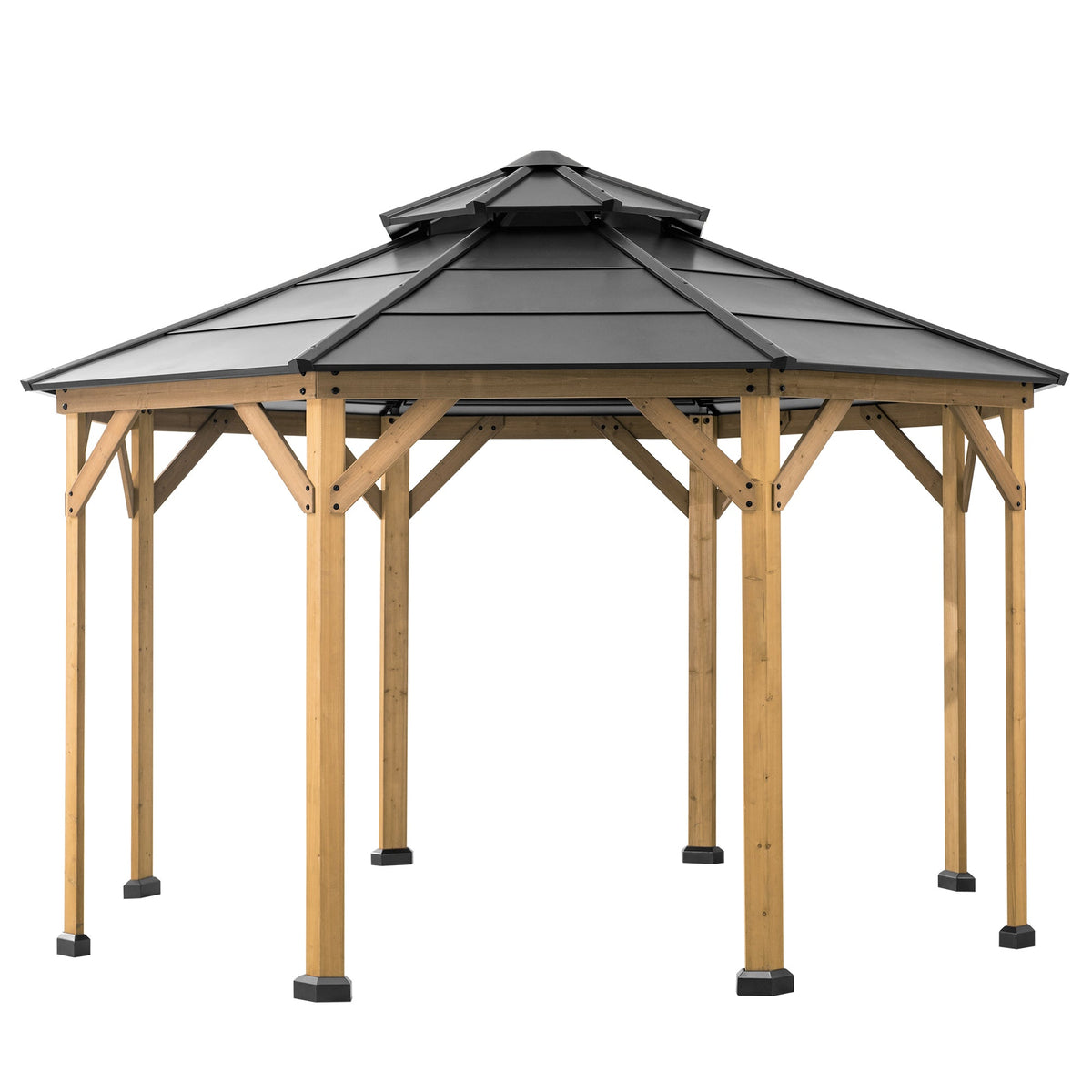 EGGI Octagon Wooden Gazebo 396cm x 396cm