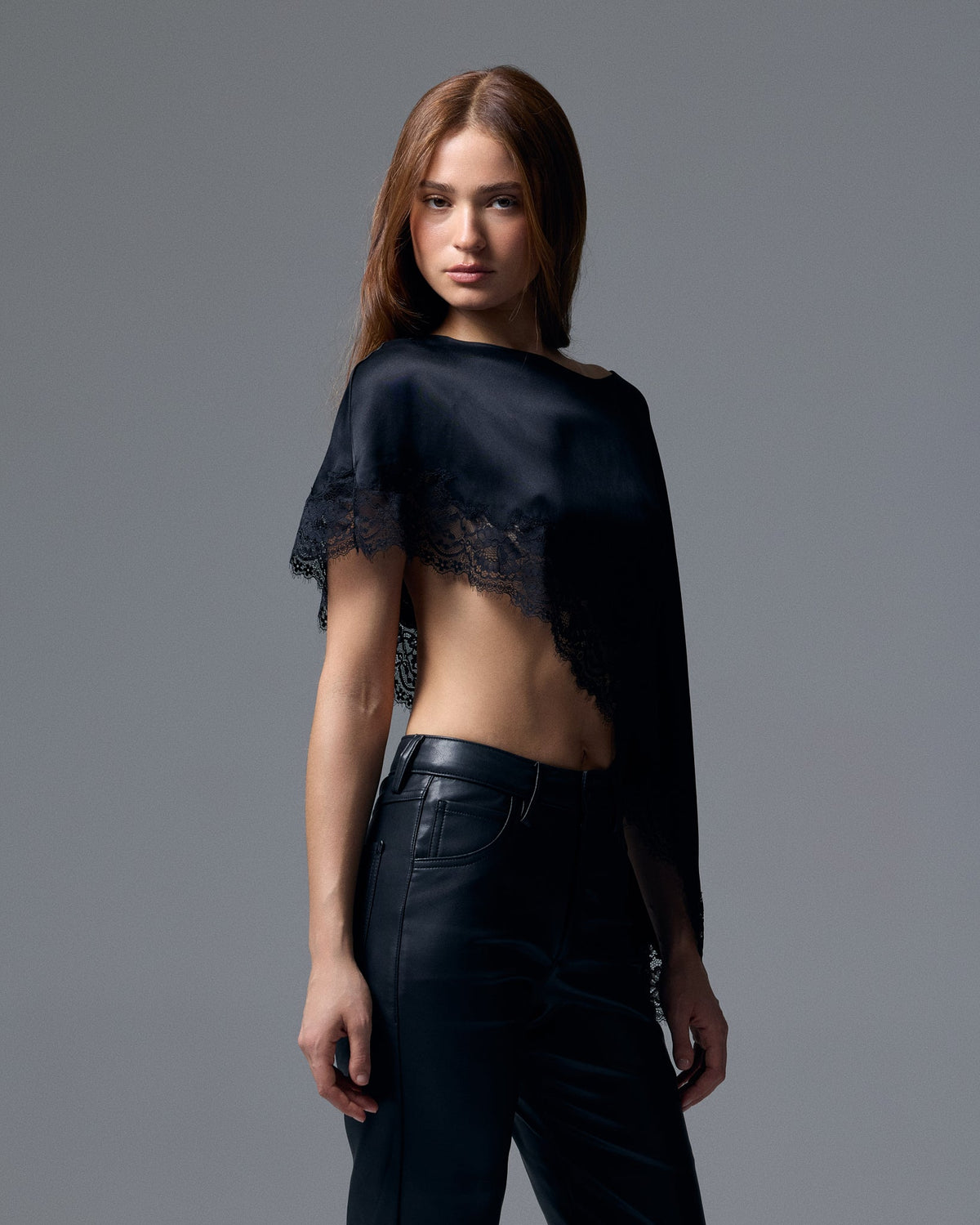 Stella Silk Cape - XS