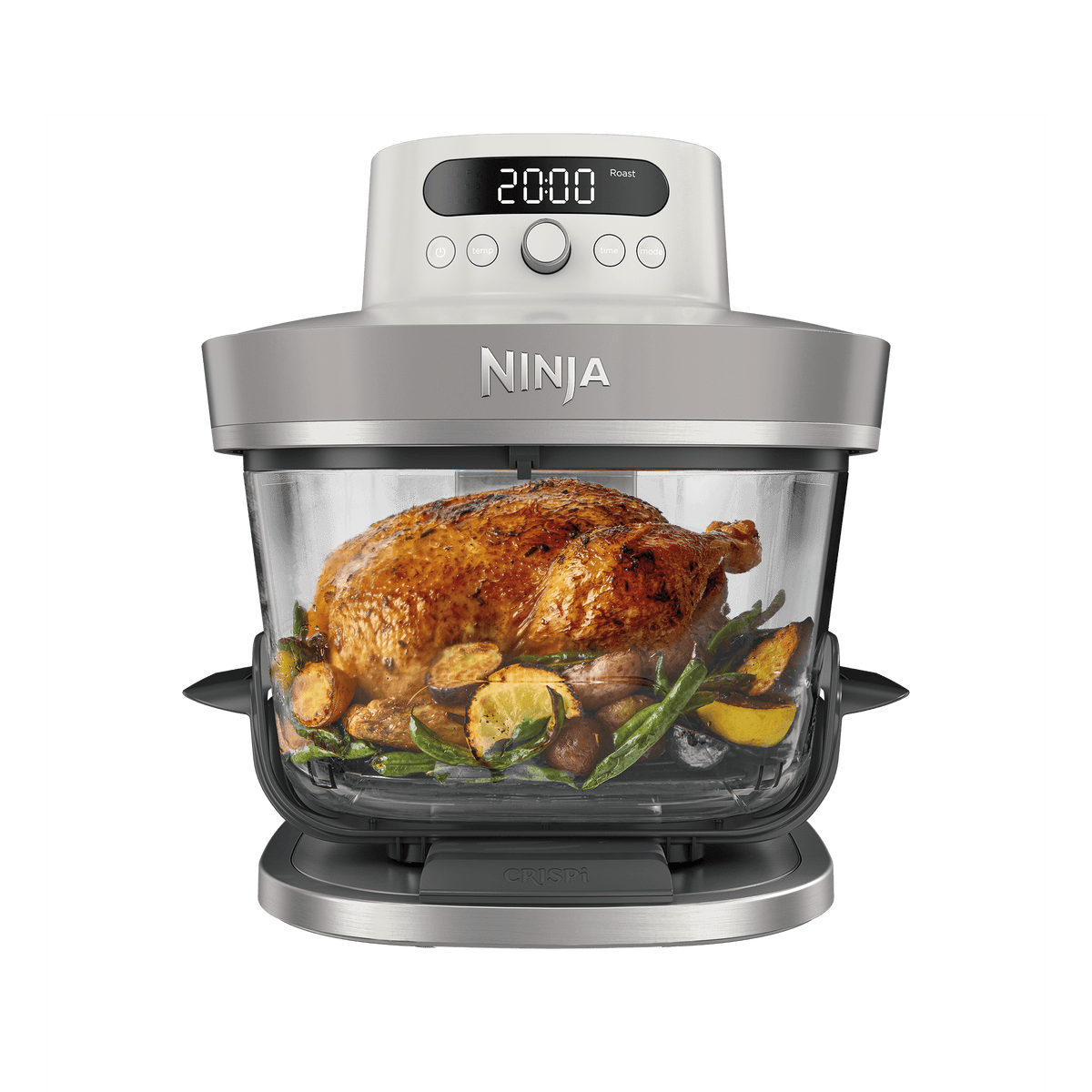 Ninja CRISPi PRO 7-in-1 XL Glass Air Fryer in Bone | AS101UKLG | by SharkNinja