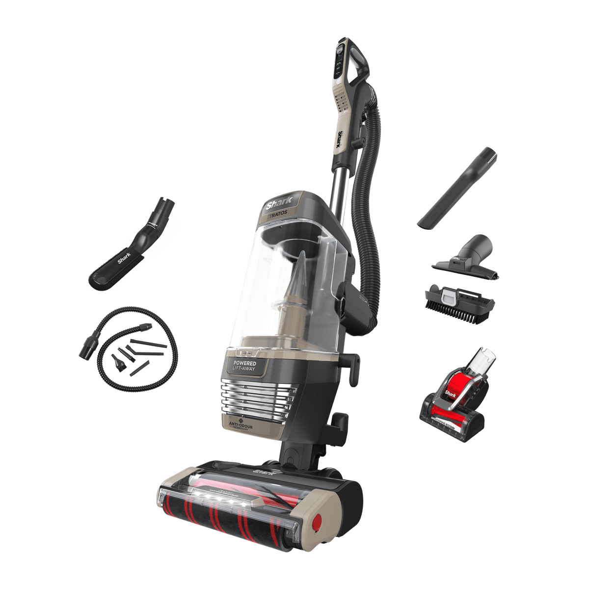 Shark Stratos XL Pet Complete Upright Vacuum Cleaner in Black | AZ3000UKTBK | by SharkNinja