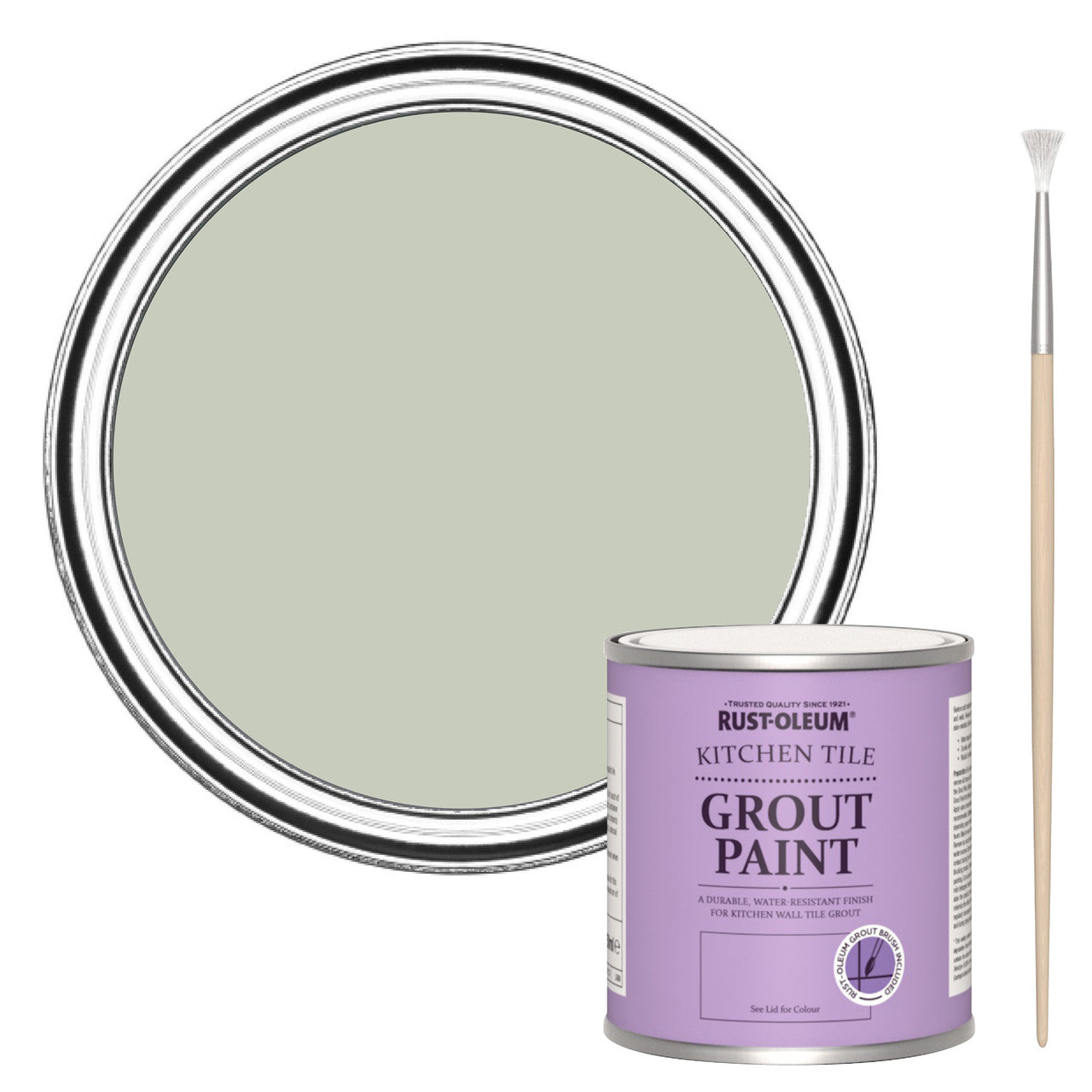 Rust-Oleum Green Kitchen Grout Paint - Aloe 250ml