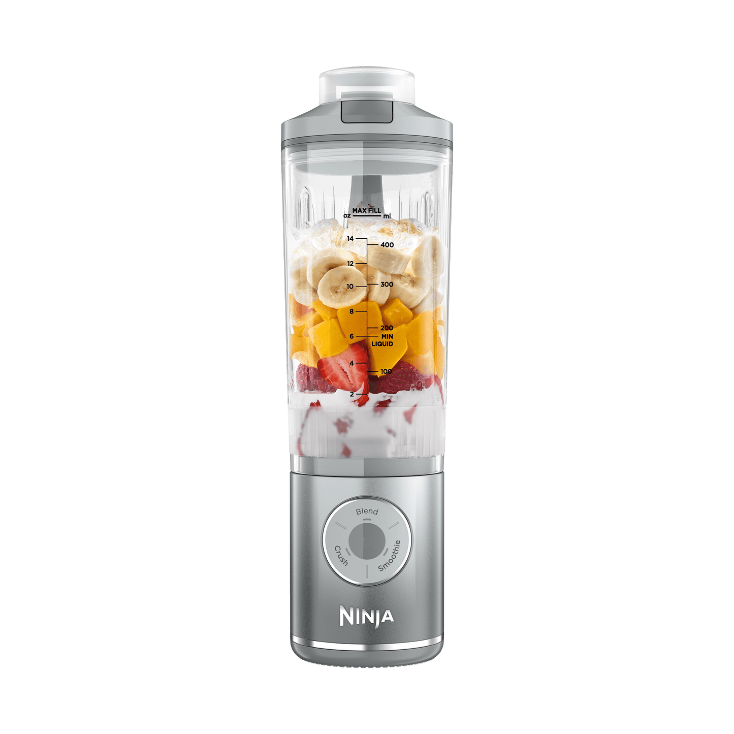 Ninja Blast Max Portable Blender in Silver | BC251UKSL | by SharkNinja