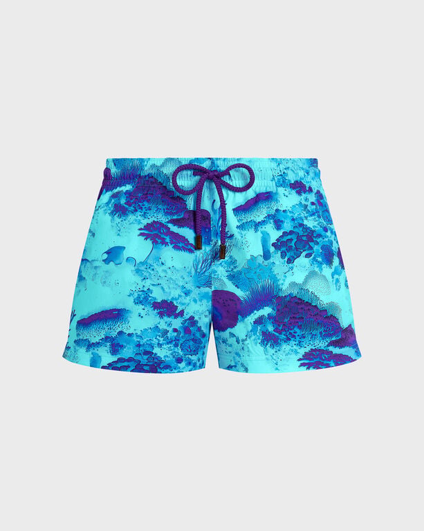 Vilebrequin - Women Stretch Swim Shorts Coral Reef - Shorty - Fabya - Blue - Size XL