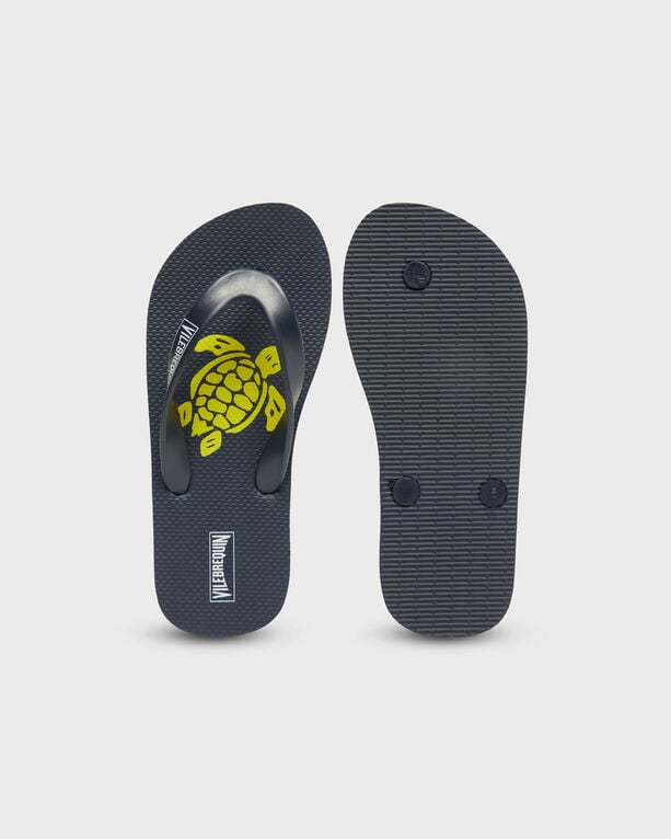 Vilebrequin - Kids Flip Flops Turtles - Shoes - Coppin - Green - Size 37/38