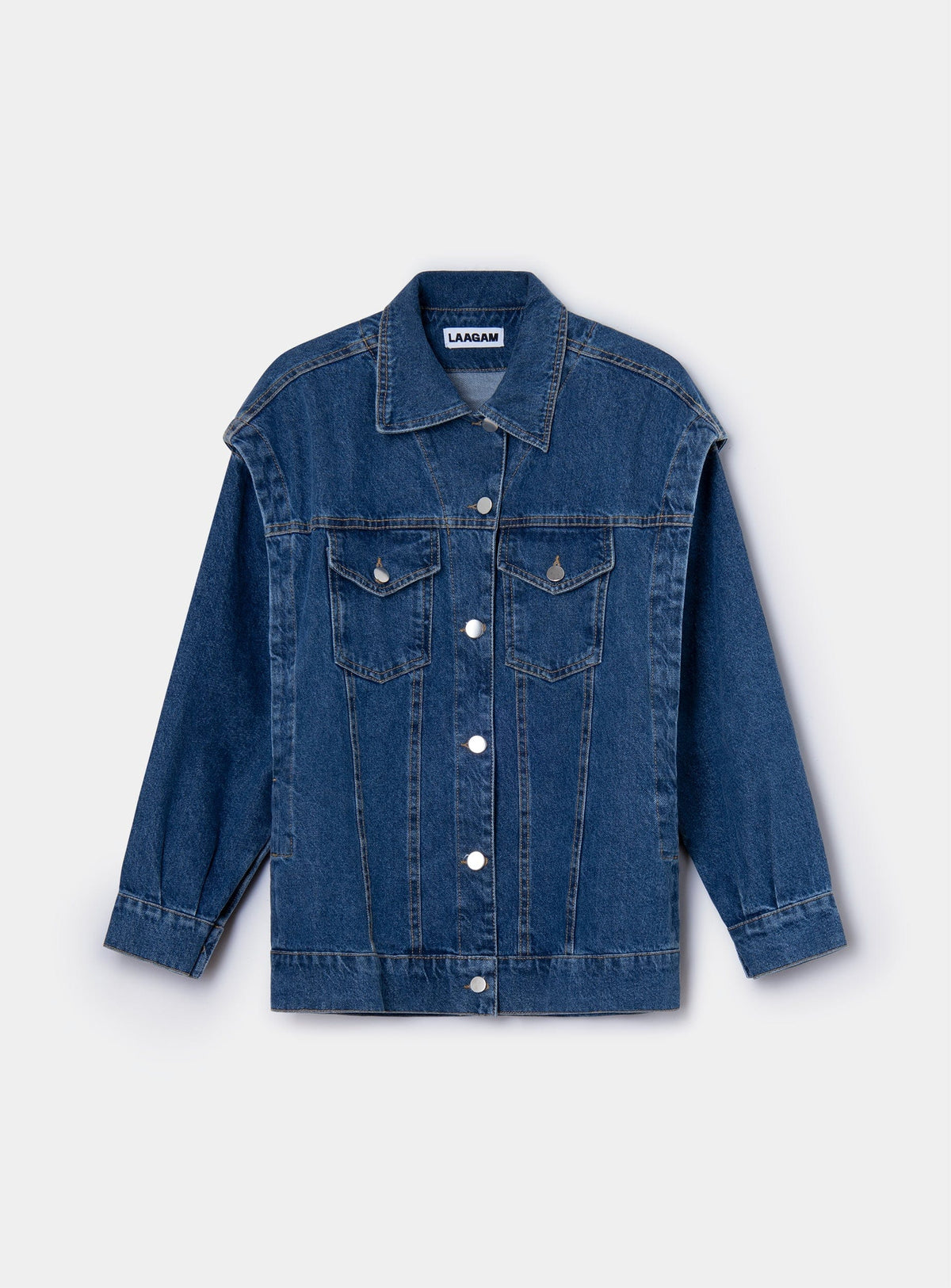DE-NIMES INDIGO JACKET | Size: XS