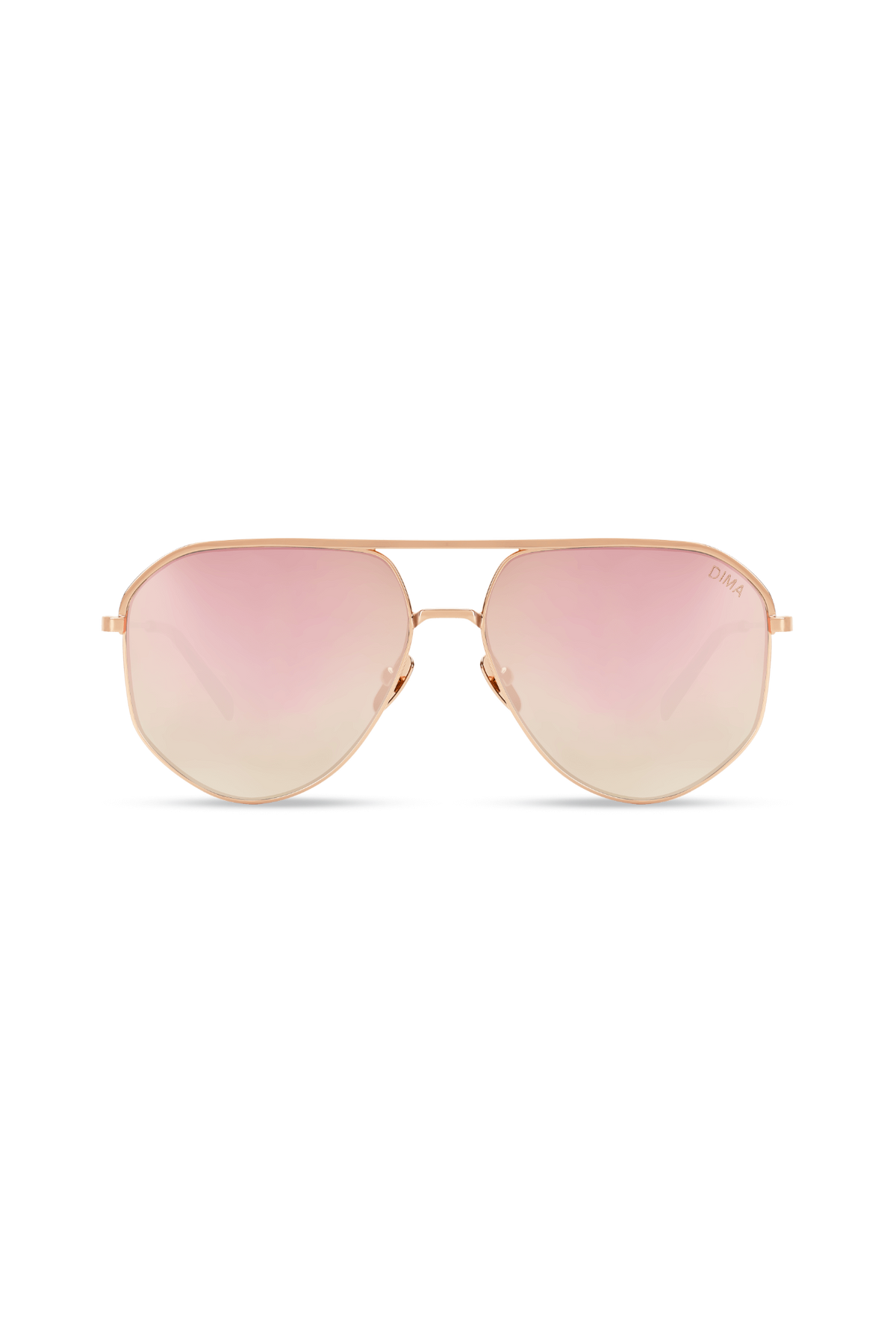 Nova - Rose Gold/Pink Tortoise + Taupe Mirror Lens