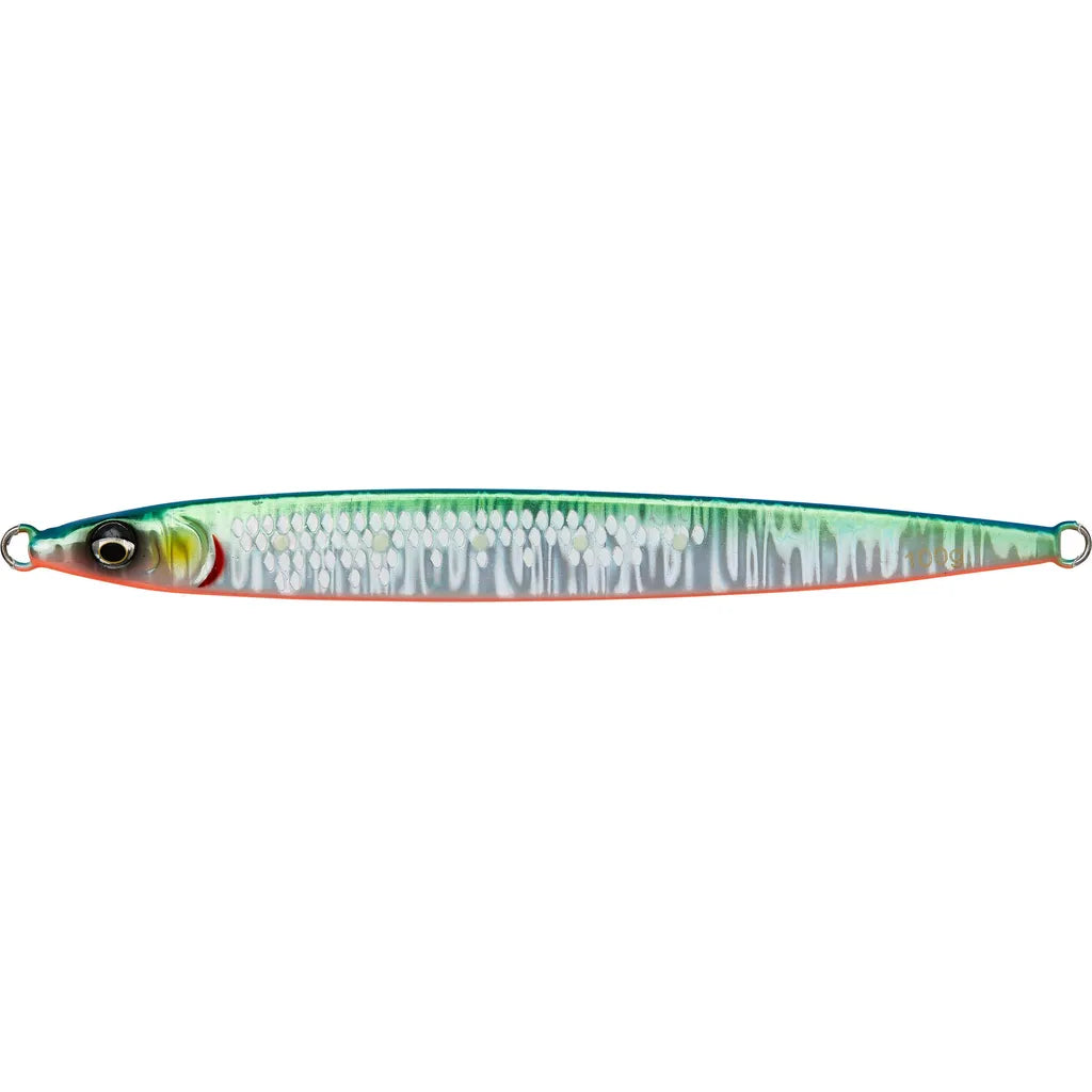 Savage Gear Sardine Slider Sea Fishing Lures 11.5cm 40g Blue Green Orange UV