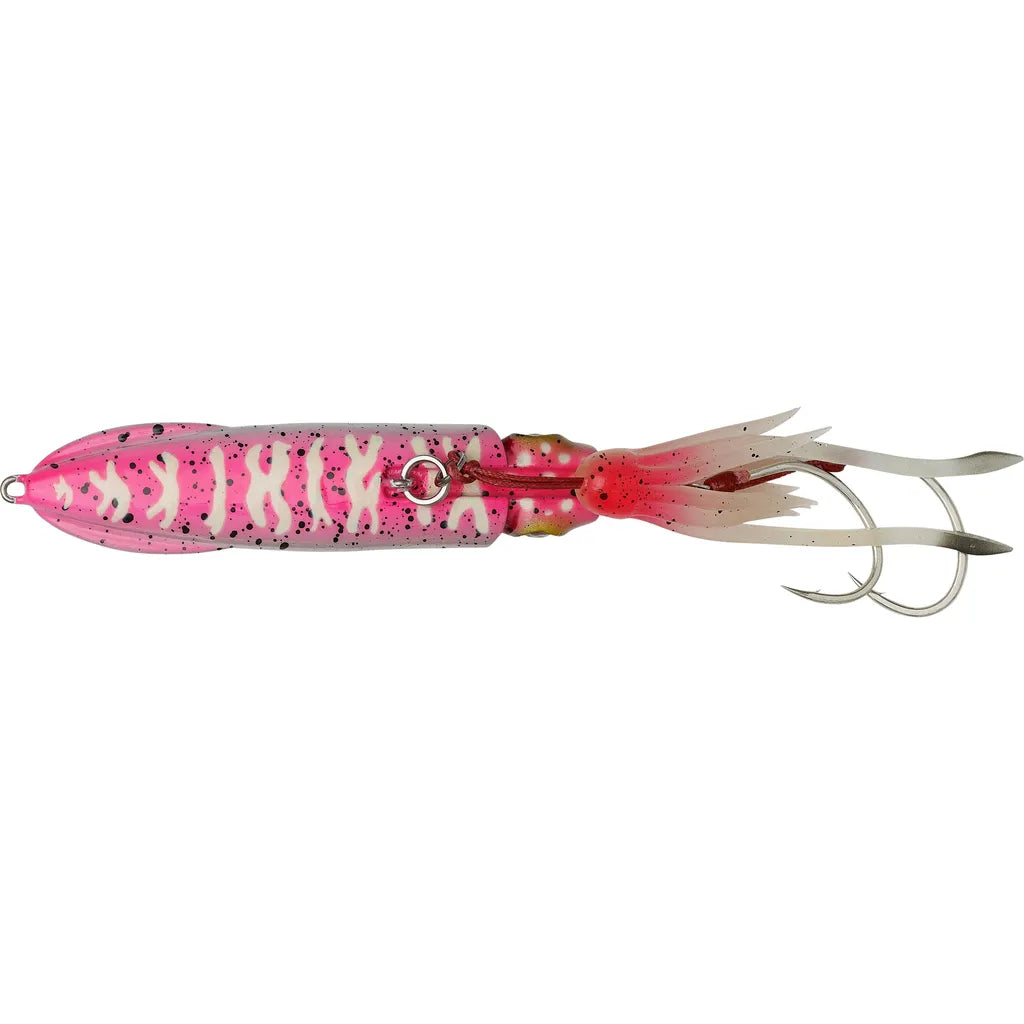 Savage Gear Swimsquid Inchiku Sea Fishing Lures 10.3cm 180g Pink Glow