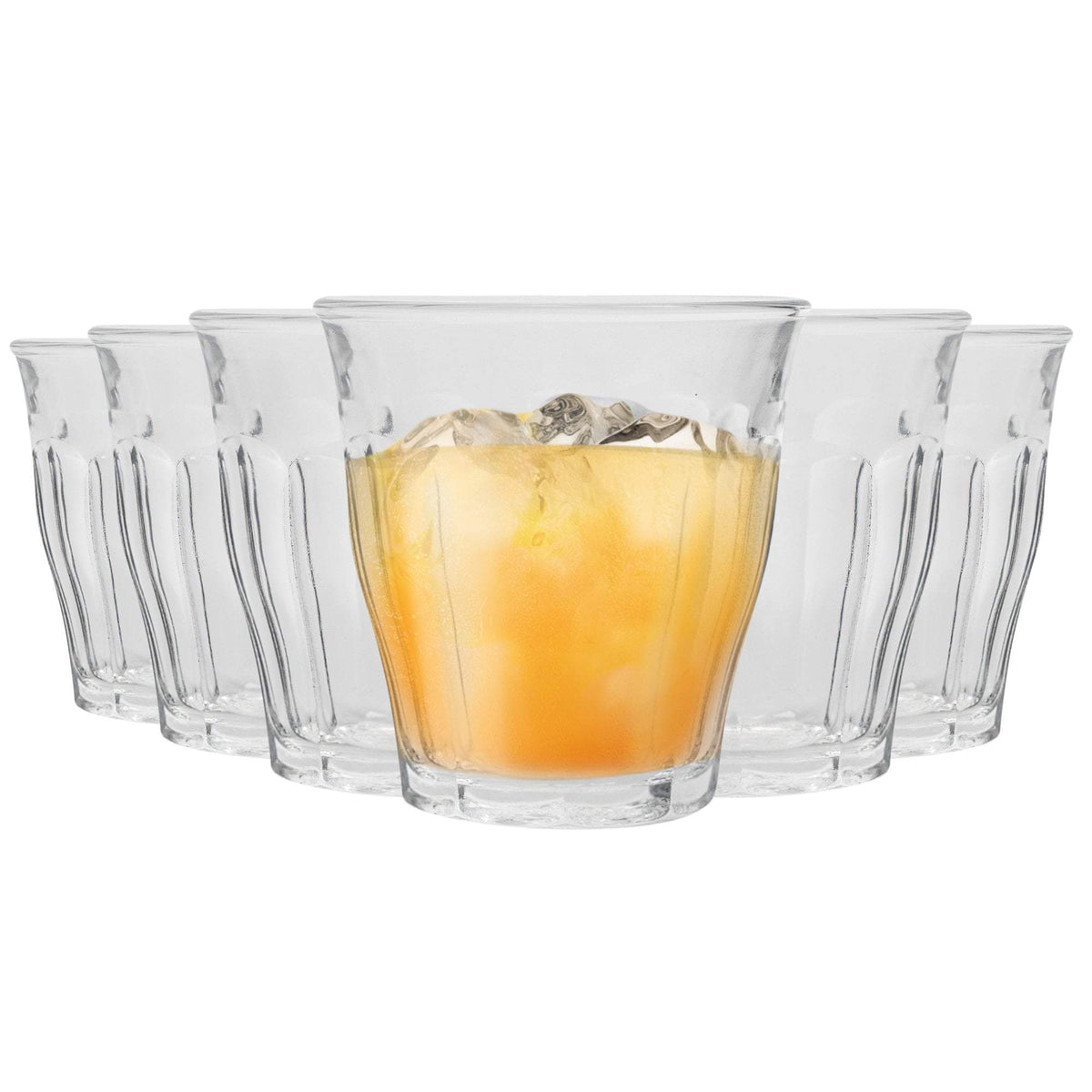 200ml Picardie Tumbler Glasses - Pack of Six