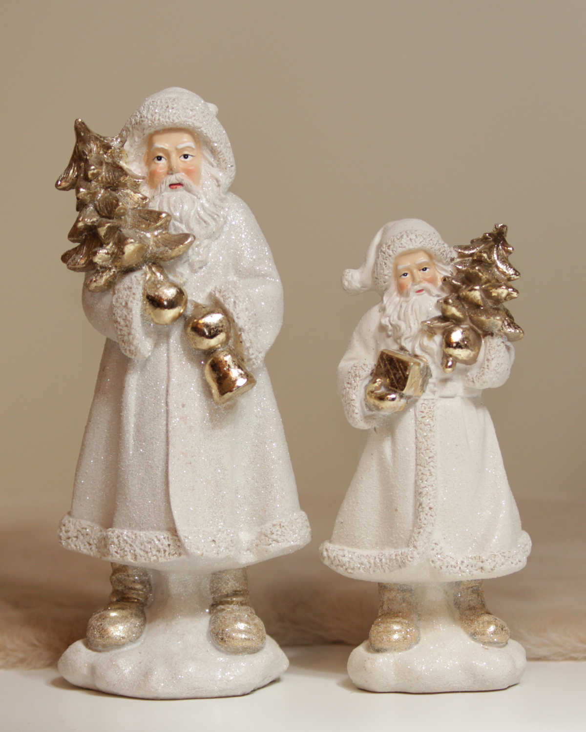 Deko-Nikolaus · mit Glitzer - klein