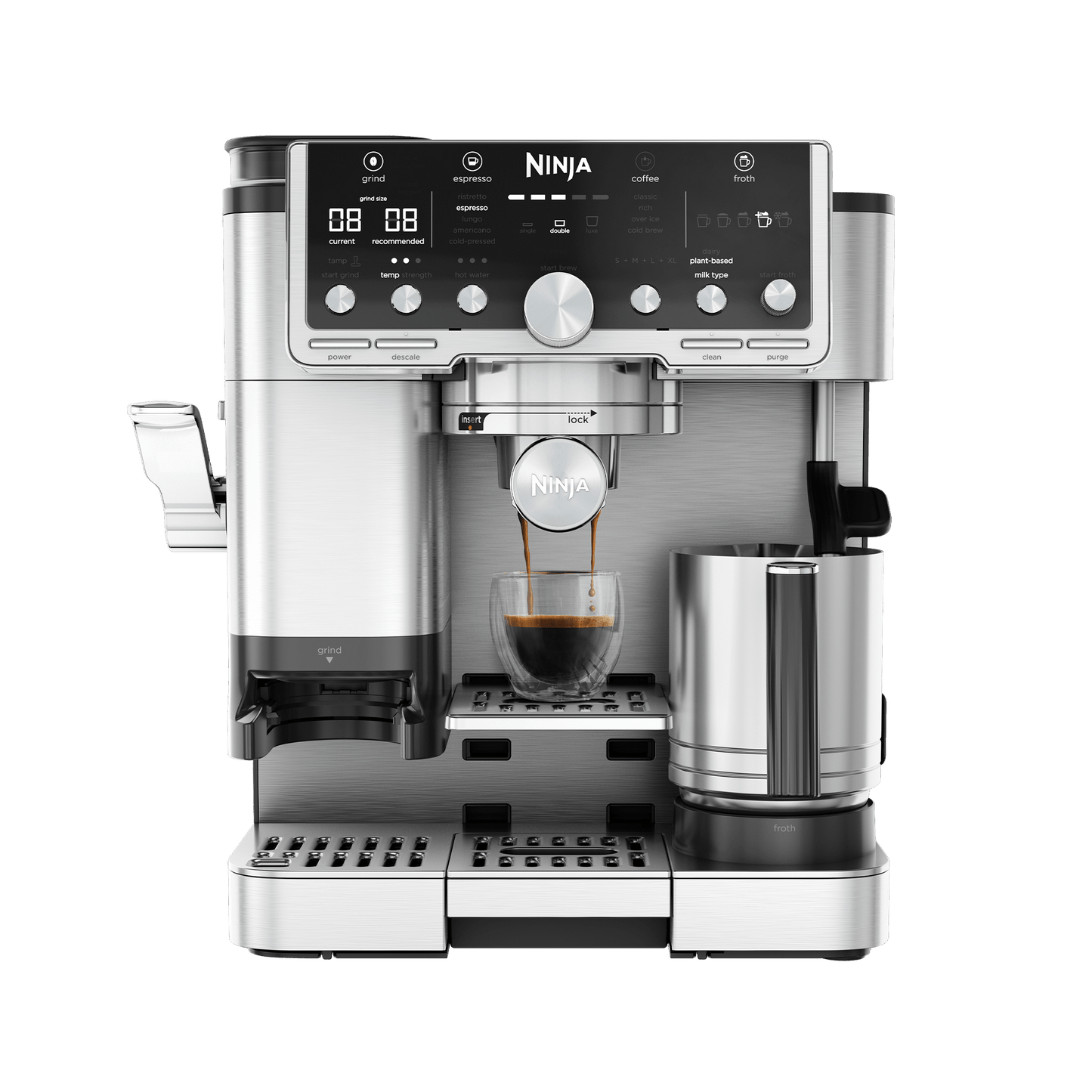 Ninja Luxe Café Pro Series in Black/ Stainless Steel | ES701UK | by SharkNinja