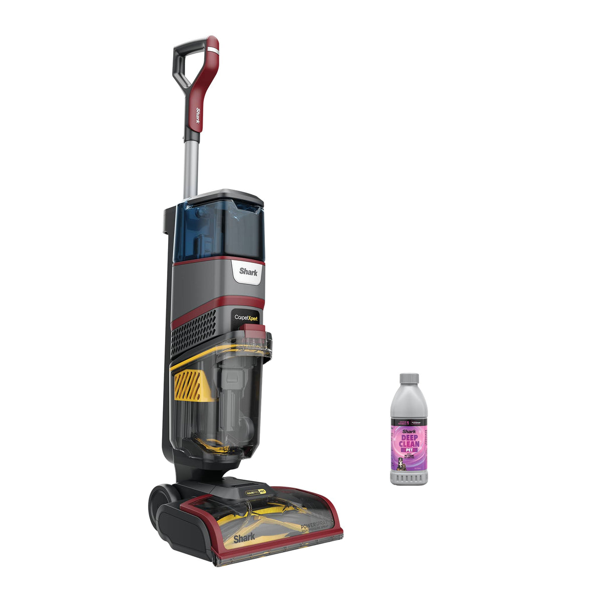 Shark CarpetXpert HairPro Pet Deep Carpet Cleaner in Grey/Burgundy | EX220UK | by SharkNinja