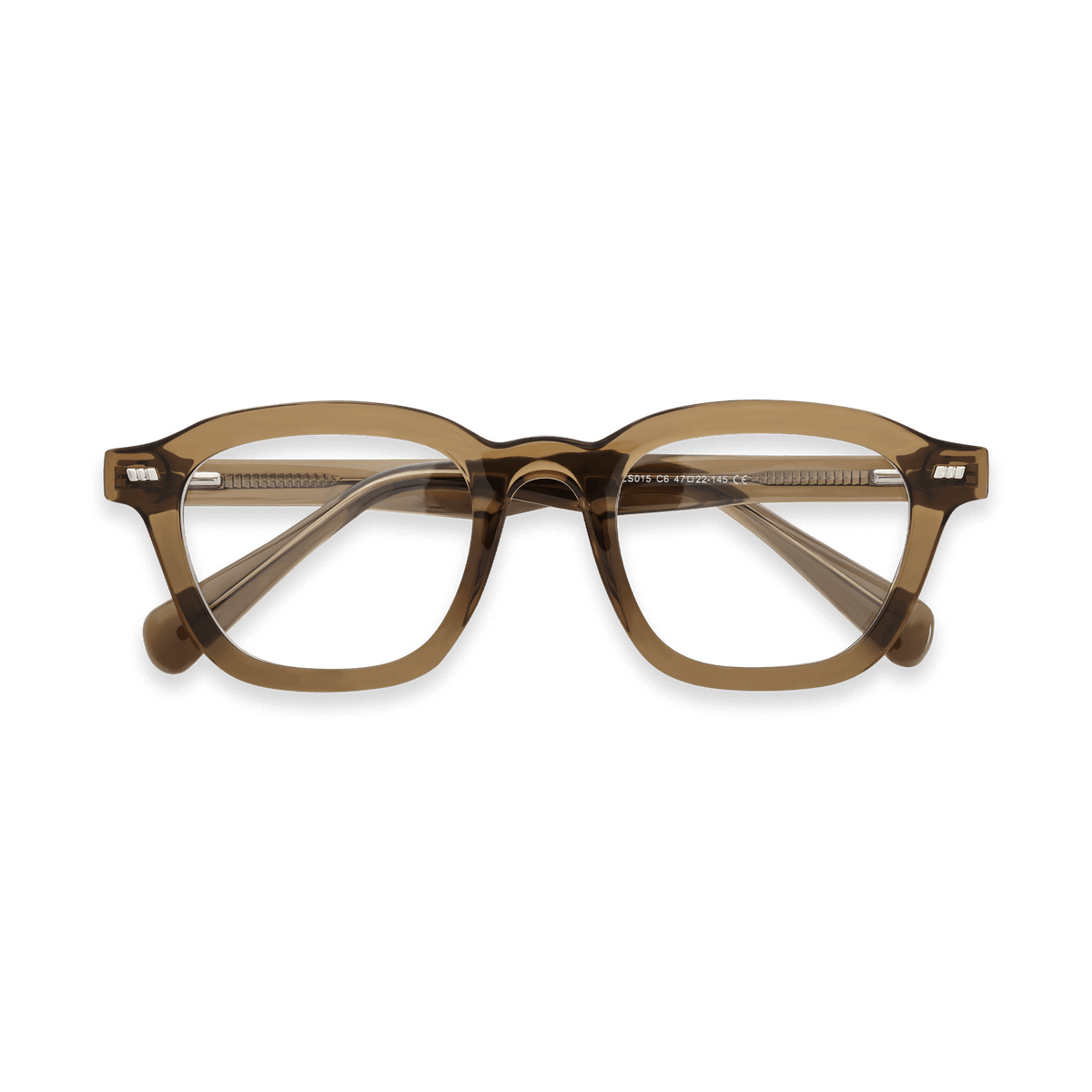 Collin Crystal Kelp Square Eyeglasses | EYDOLOGY